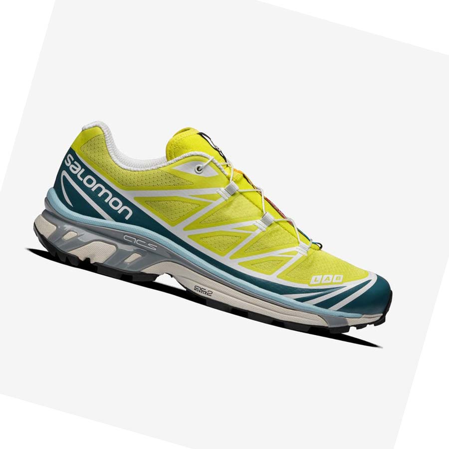 Salomon XT-6 ADVANCED Tornacipő Férfi Sárga | HU 2168FDN